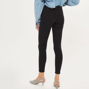 FINAL Topshop Moto Skinny Jeans Black Size W32 L32